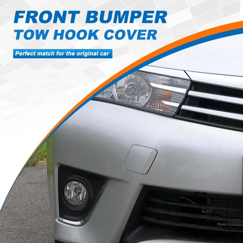 Front Bumper Tow Hook Cover Cap Towing Eye For Toyota Corolla Accessories 2014 2015 2016 Right Side 52127-02301 52127-02300