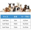 Long Dog Round Comfortable Reflective Interactive Dog Gentle for Medium and Large Training Leash, Sturdy, Chew-proof, Tangle-free, Easy-to-Hold Cord,