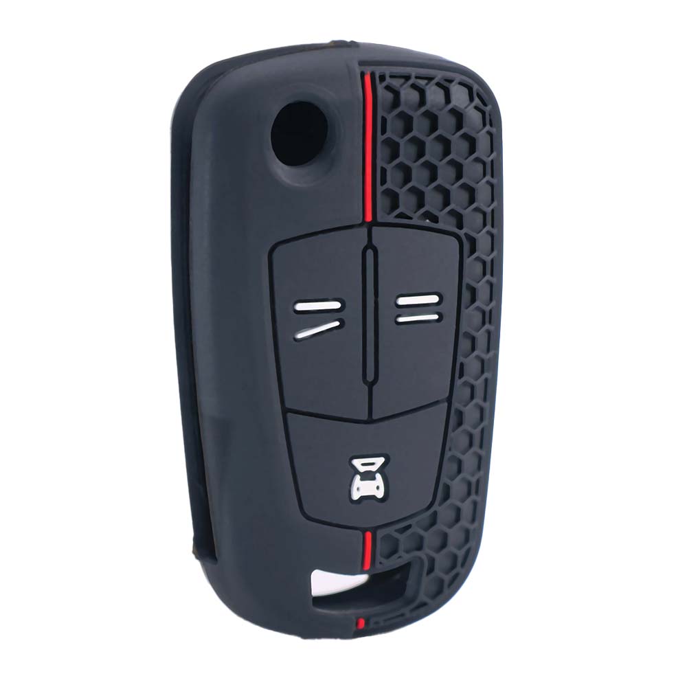Key Fob Cover for Opel Astra H Corsa D Vectra C Zafira B Insignia Zafira B Vectra C Anti-Scratch Guard Shockproof Protection Soft Grip Texture