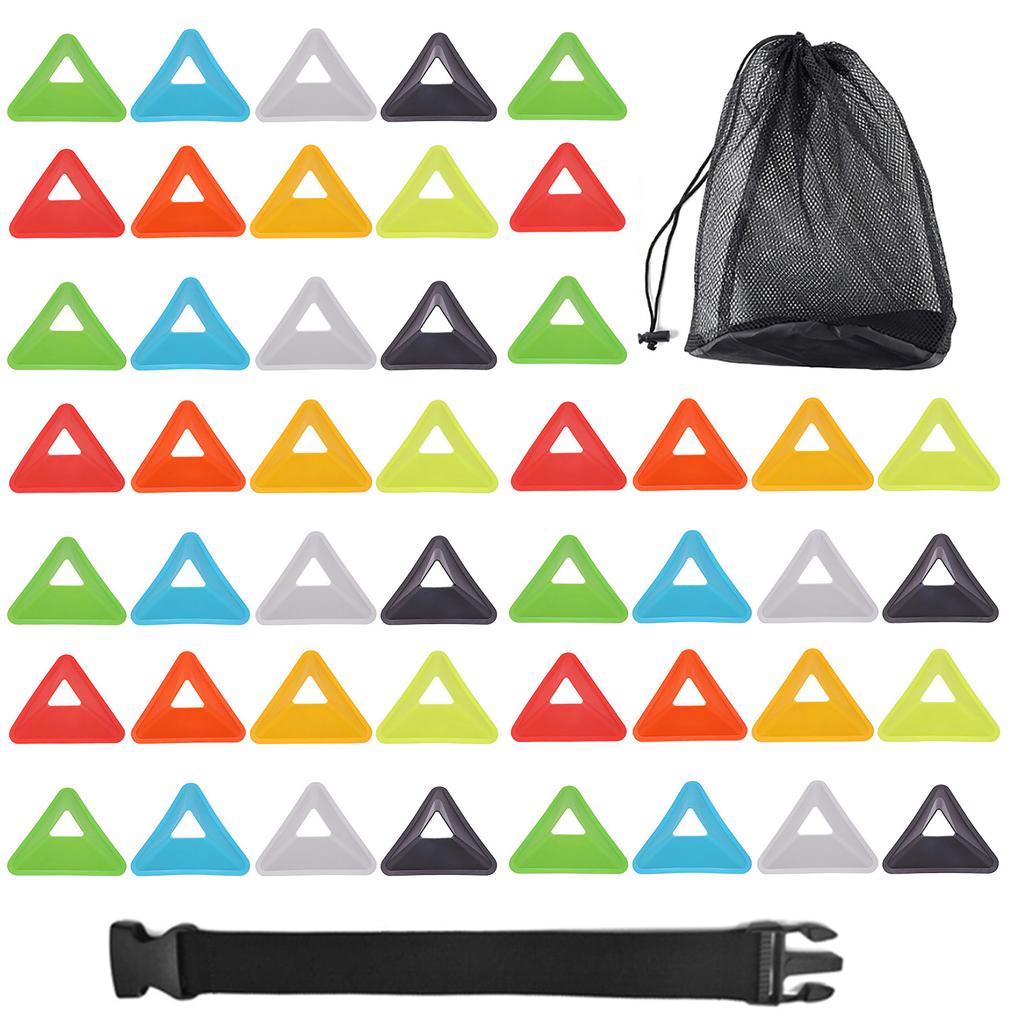 Soccer Disc Cones Agility Soccer Cones with Carry Bag Soccer Cones for Sports Training Football Basketball Coaching