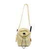 Casual Nylon Water Bottle Bag Adjustable Solid Color Cellphone Purse Lightweight Shoulder Crossbody Bag Travel Hiking