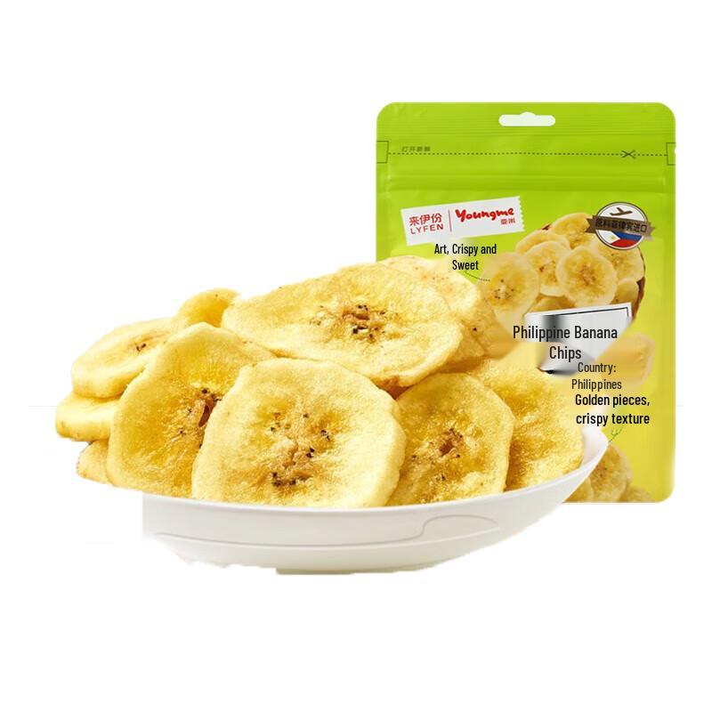 Laiyifen Banana Chips & Rye Toast Snack Combo