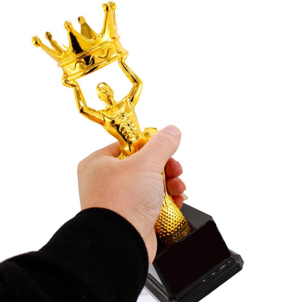 Plastic Award Trophy Models Craft Souvenirs Golden Player Award Championship Trophy  School Events