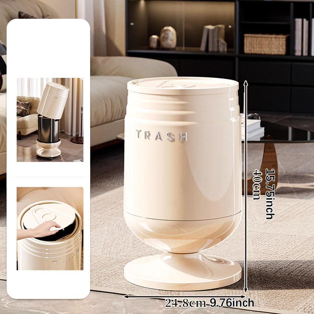 Mülleimer Abfalleimer Mülltonne Modern Tragbar Aufbewahrungseimer Abfallkorb Müll für Badezimmer