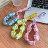 Braided Flower Wrist Strap Phone Lanyard: Short, Portable, Durable Anti-Lost Pendant Fashion Mobile Chain