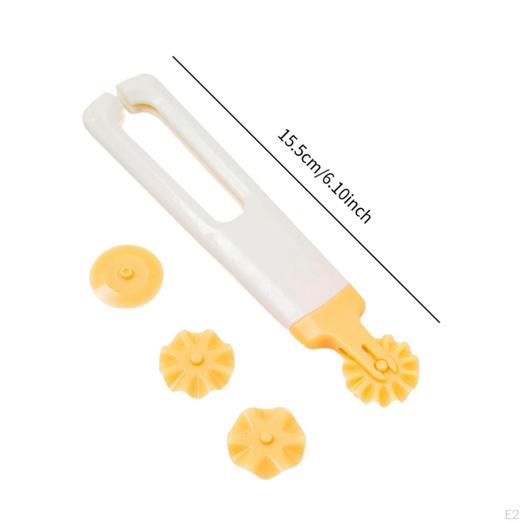 Pasta Cutter Wheel Decorative Cutting Portable Segmentation Tool Ceramic Art Clay for
