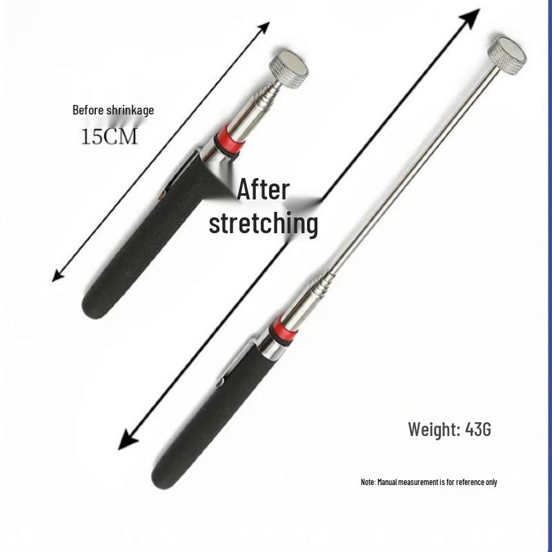 Telescopic Magnetic Pickup Tool - Strong Magnet for Auto Repair & Screw Retrieval