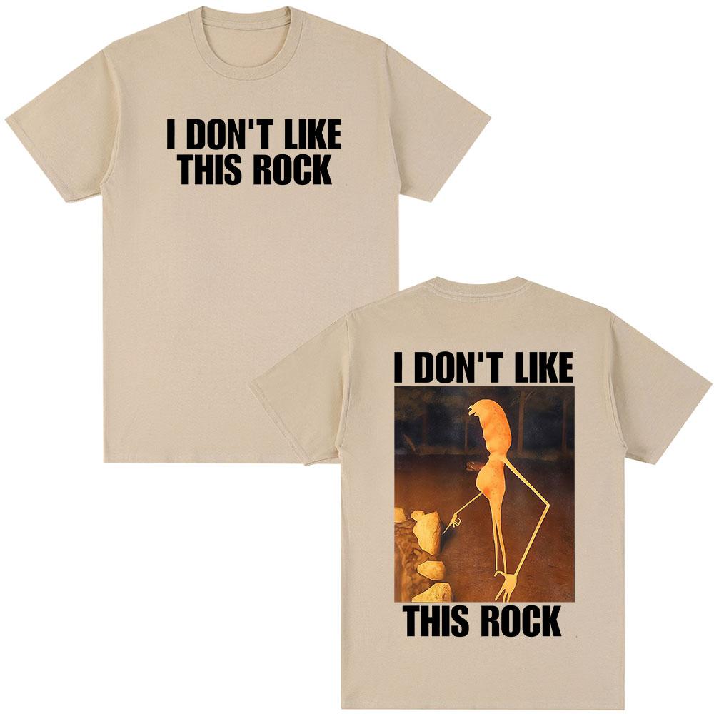 Ich mag keinen Rock and Roll Comedy Marcus Worm Meme T-Shirt 2026 Neues Heißes Verkaufendes Herren Damen Baumwolle Lässiges Oberteil Streetwear