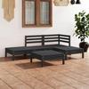 VidaXL Solid Pine Wood Garden Lounge Set 5 Pcs Patio Furniture Terrace Furniture Set Outdoor Furniture 3082626