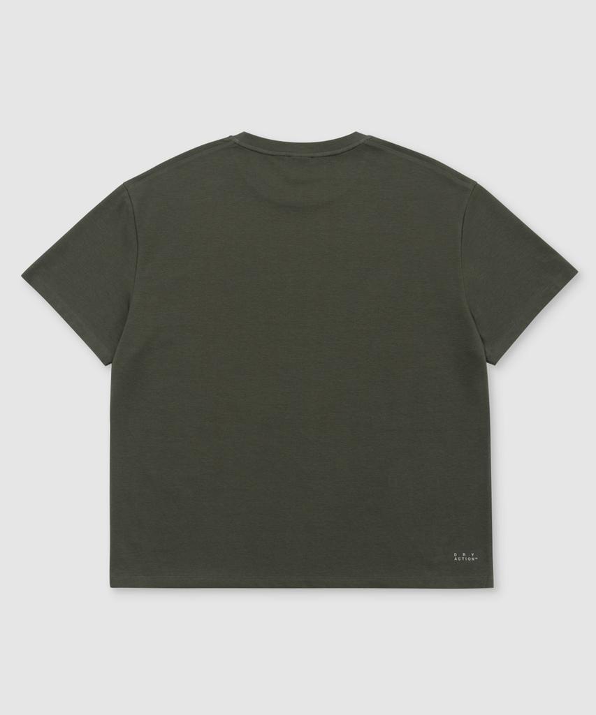 MUSINSA STANDARD SPORTS Cotton Mesh Oversized Crop Short Sleeve (4 Colors)
