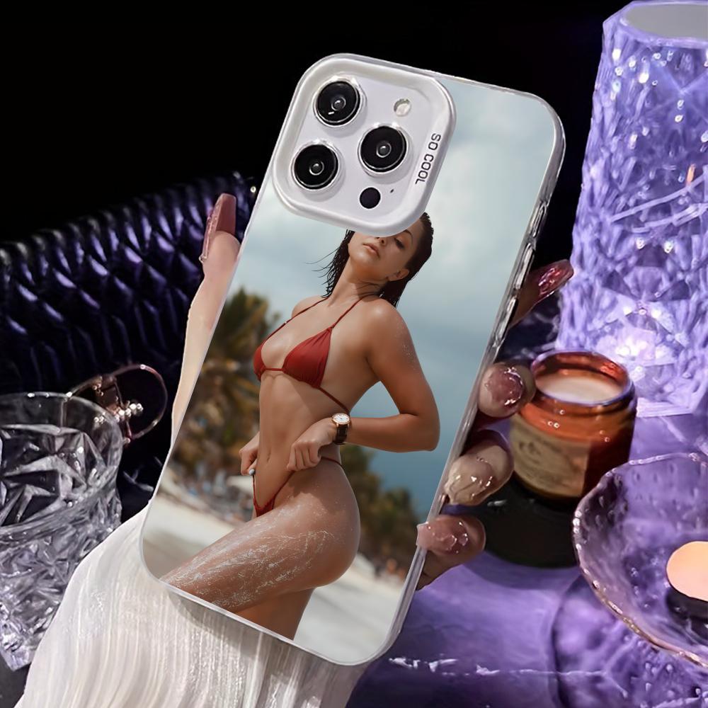 Oana Gergory Mobile Phone Case for iPhone 17 16 15 14 13 12 11 X XR XS 8 7 Air Pro Max Plus White Translucent Colorful Cover