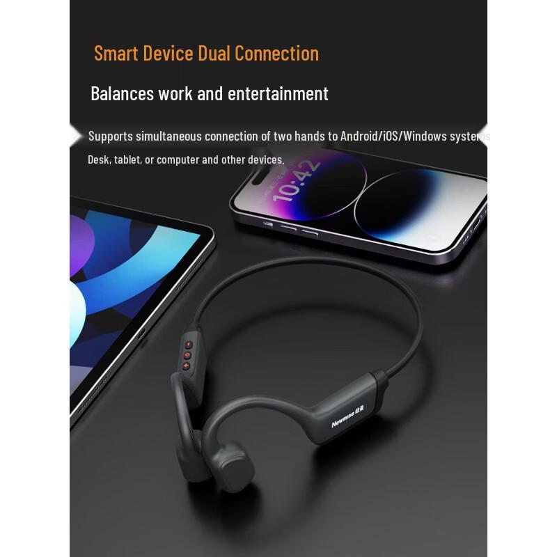 Newmine BC-F3 Bone Conduction Sports Bluetooth Earphones