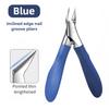 Stainless Steel Ingrown Toenail Clipper - Pointed Precision Blade, Thick and Hard Nail Compatible, Pedicure Tool for Long-Lastin