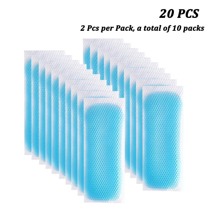 Sommar Iskylplåster Vuxna Värmedämpande Klistermärken Omedelbar Lindring Kylplåster För Sport Resor Camping Vandring Promenader