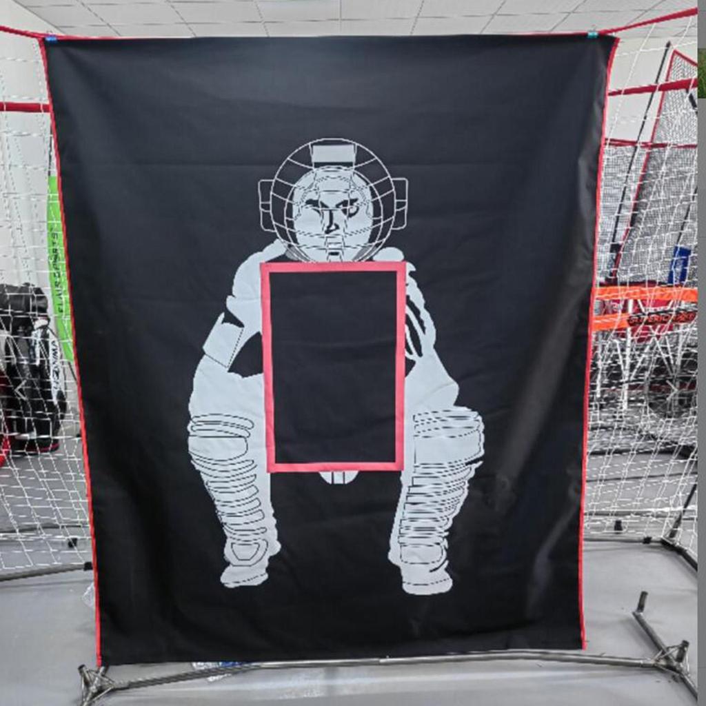 Batting Cage Backstop Mat Heavy Duty Baseball for Park Softball 183cmx122cm