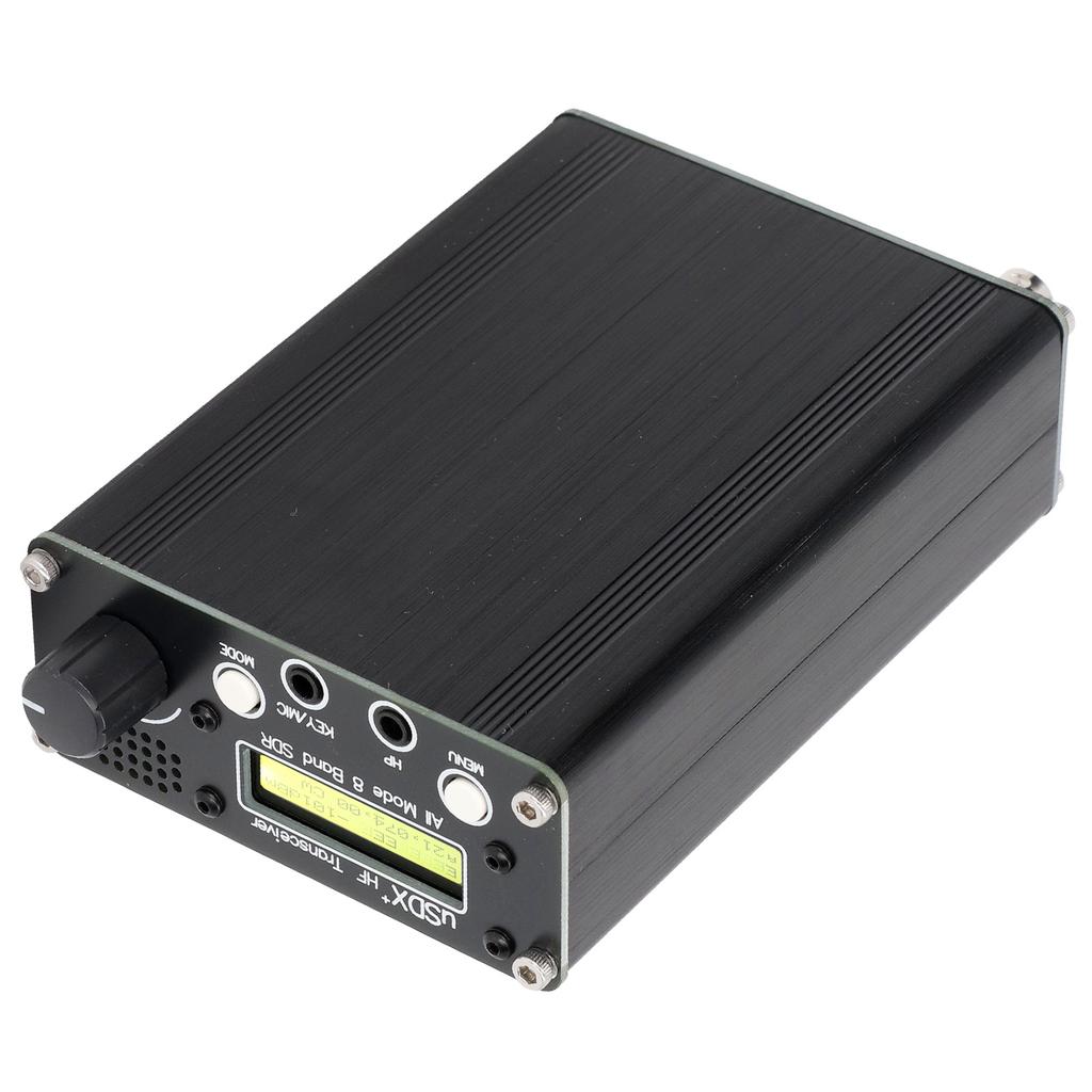 8 Band Radio Transceiver LCD SDR Full Mode HF SSB QRP Transceiver with BNC Antenna Connector No