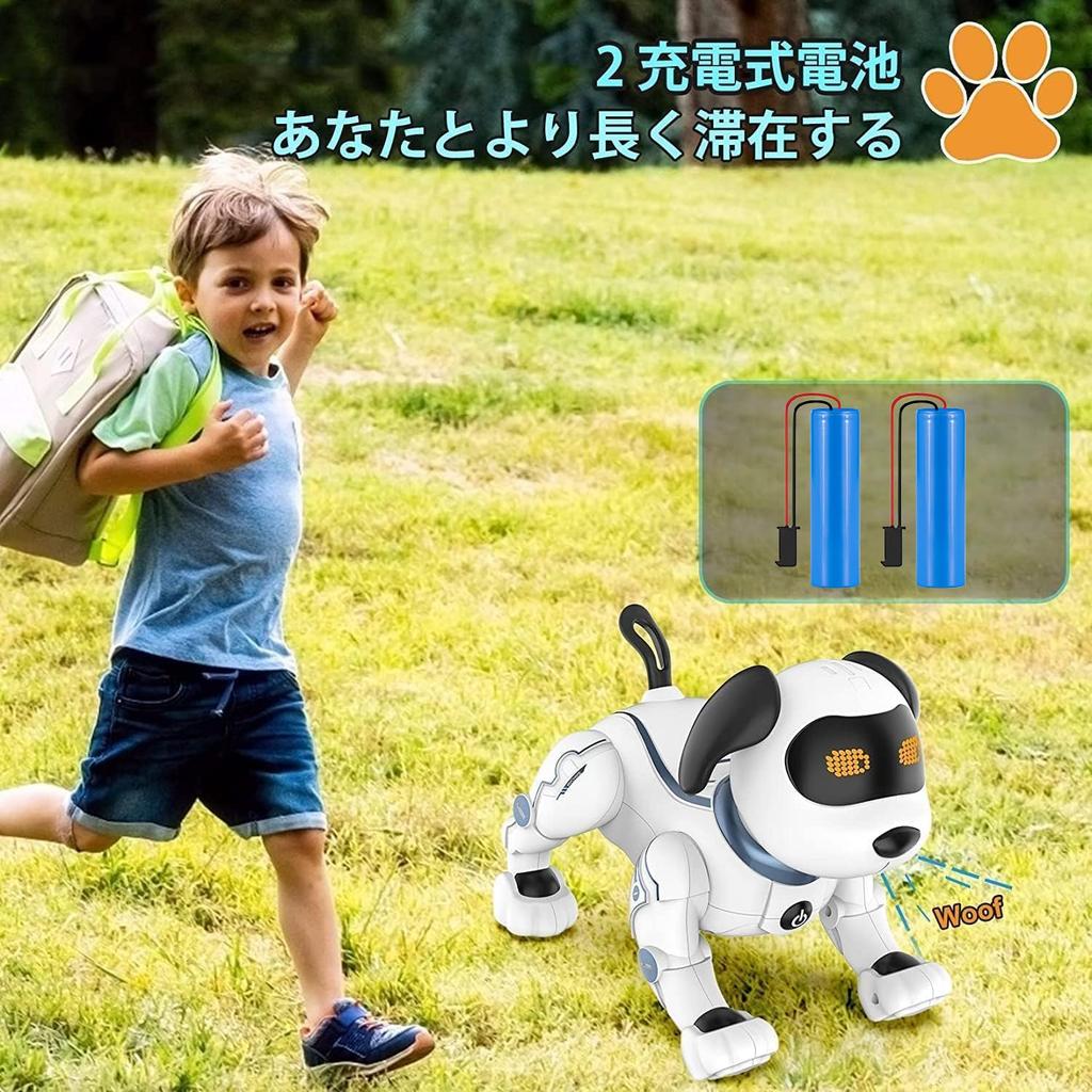 Robot Musical Voice Electronic Interactive Dog Soothing Birthday Gift for Boys and Christmas Gift for Kids and the Family Dog, Playing, Programmable,