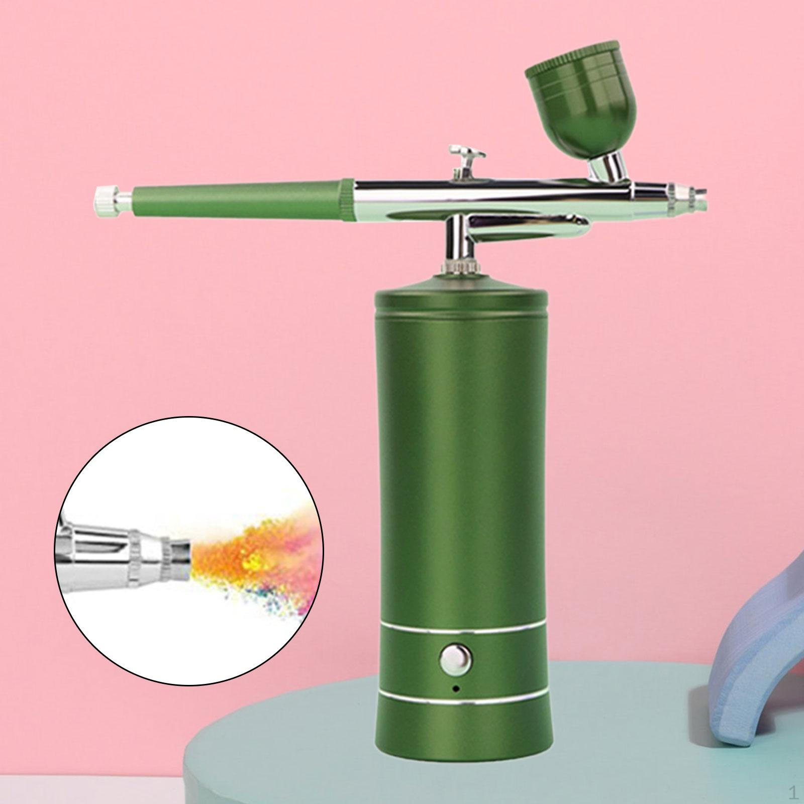 

Набор аэрографов, емкости для распыления краски, многоцелевой ручной инструмент для аэрографии, наборы воздушных компрессоров для зелёный