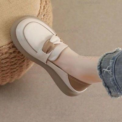 Fashion Round Toe Women's Flat Shoes Casual Korean Style Ladies Footwear Soft Sole Slip On Loafers Size35 40 Mocasines Mujer Sandalias