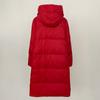 OFTBUY 2024 Winter Weiße Entendaunenmäntel Klassische Dicke X-Lange Warme Jacke Elegante Große Lose Daunenjacke Mit Kapuze
