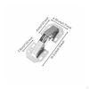 Stainless Steel Wardrobe Hinge Adjustable Angle Gentle Close Cabinet for DIY Enthusiasts 3