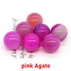 16mm Mini Runde Kristallkugel Loses Set Natürlicher Taschenstein Energie Exemplar Quarz Globus Chakra Kugel Perlen Dekoration