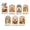 Durable Acrylic Decor Christmas Pearl Light Ornaments for Holiday Home Decor LED Decorative Unique Lamp with Soft Glow Bedroom Bookshelf And