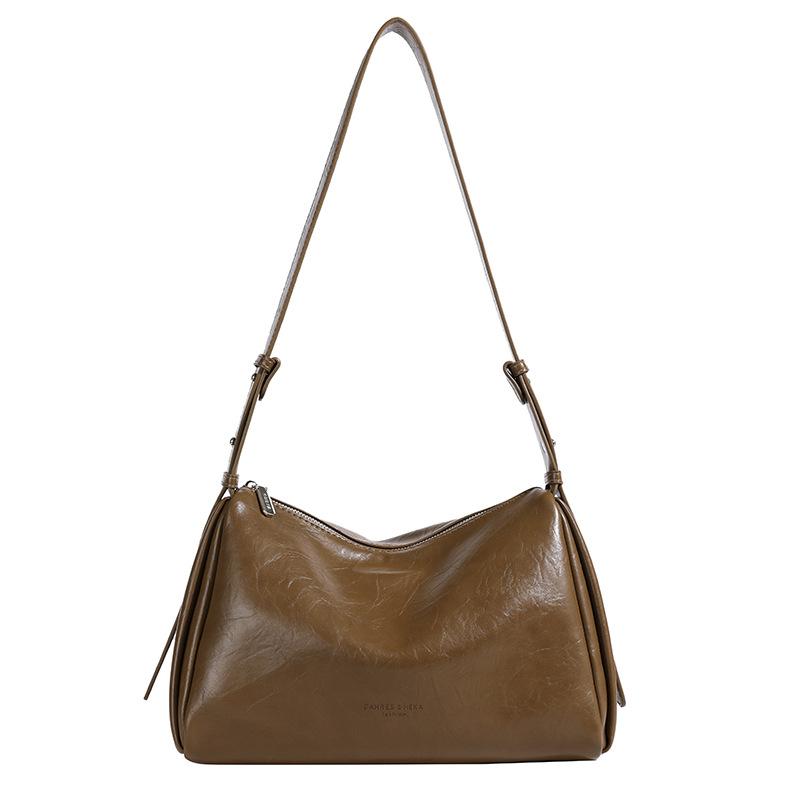 

Bag Women s Large-capacity New Versatile Messenger Bag Commuter Bag коричневый