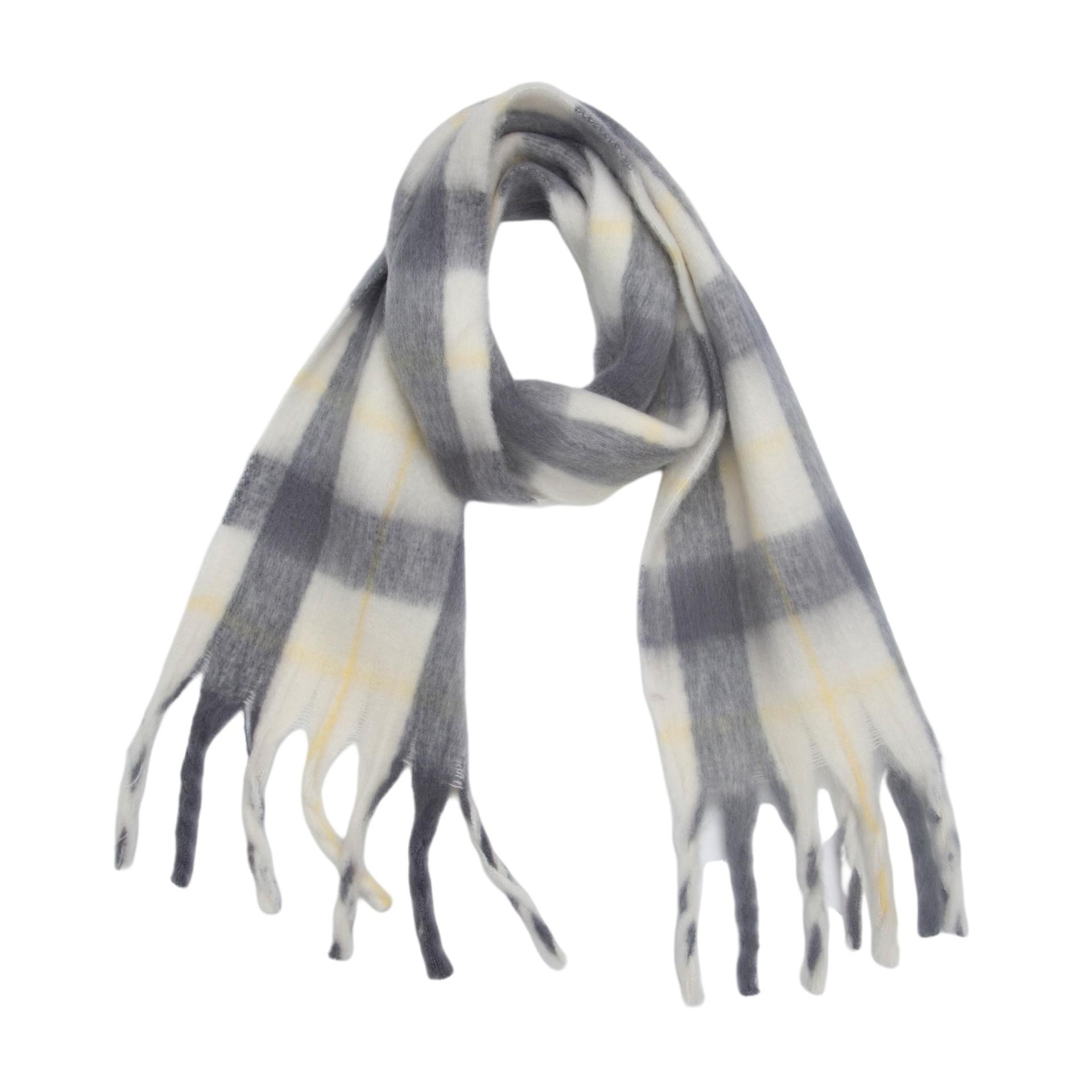 

Women Winter Knitted Scarf Headscarf Ladies Men Casual Plaid Tassel Warm Scarve Mujer Male Vintage Foulard Thick Wrap Shawl New One Size& 8Y