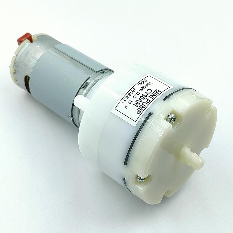 WP36C DC 12V 10L/M -60KPa Large Flow Mini 555 Motor Vacuum Air Pump Negative Pressure Suction Diaphragm Pump DIY Packer Inflator