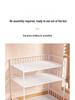 Multilayer Desktop Bookshelf and Organizer for Office, Dining, or Dorm Desk