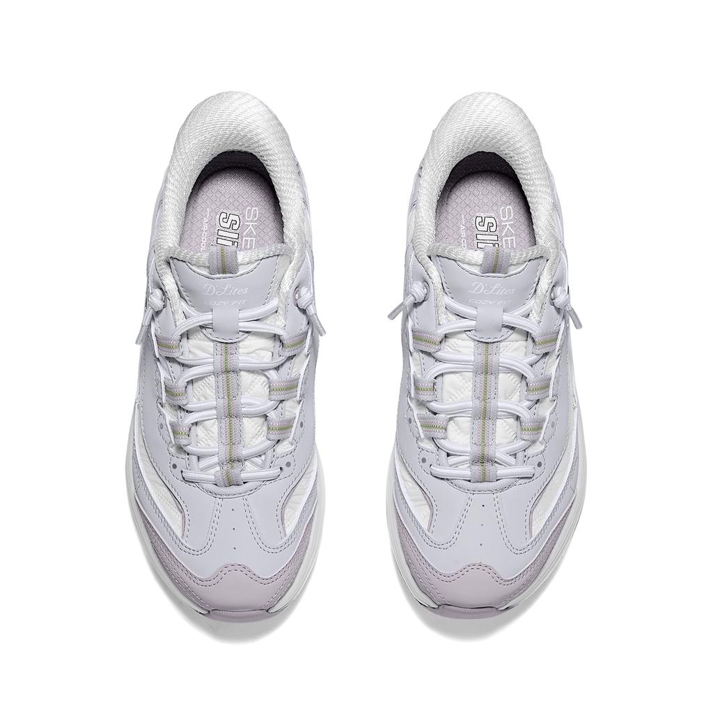 Skechers Scarpe Casual Basse Sportive da Donna in Tessuto e Pelle Sintetica Comode Versatili Traspiranti Sneaker Donna Lavanda 150412-LAV