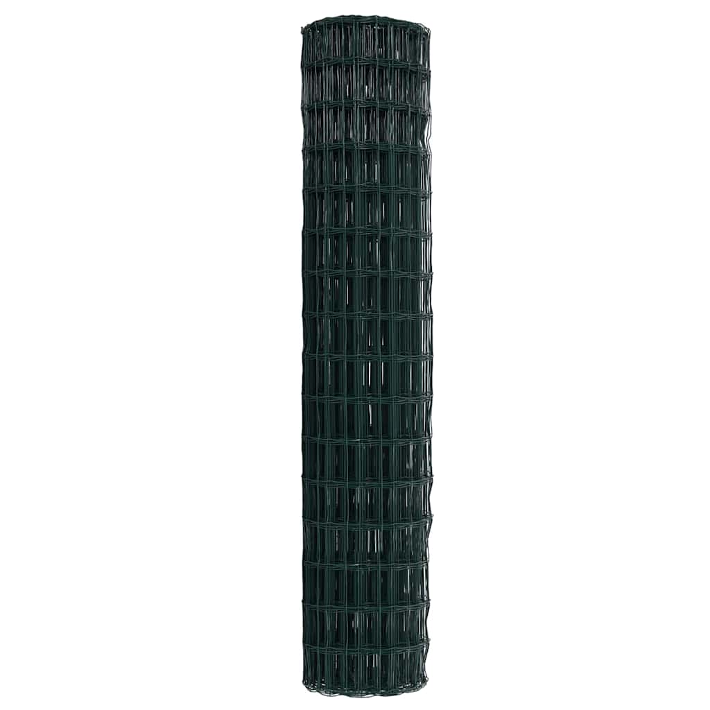 Euro Fence Green 1.6 X 10 M PVC Coated Iron