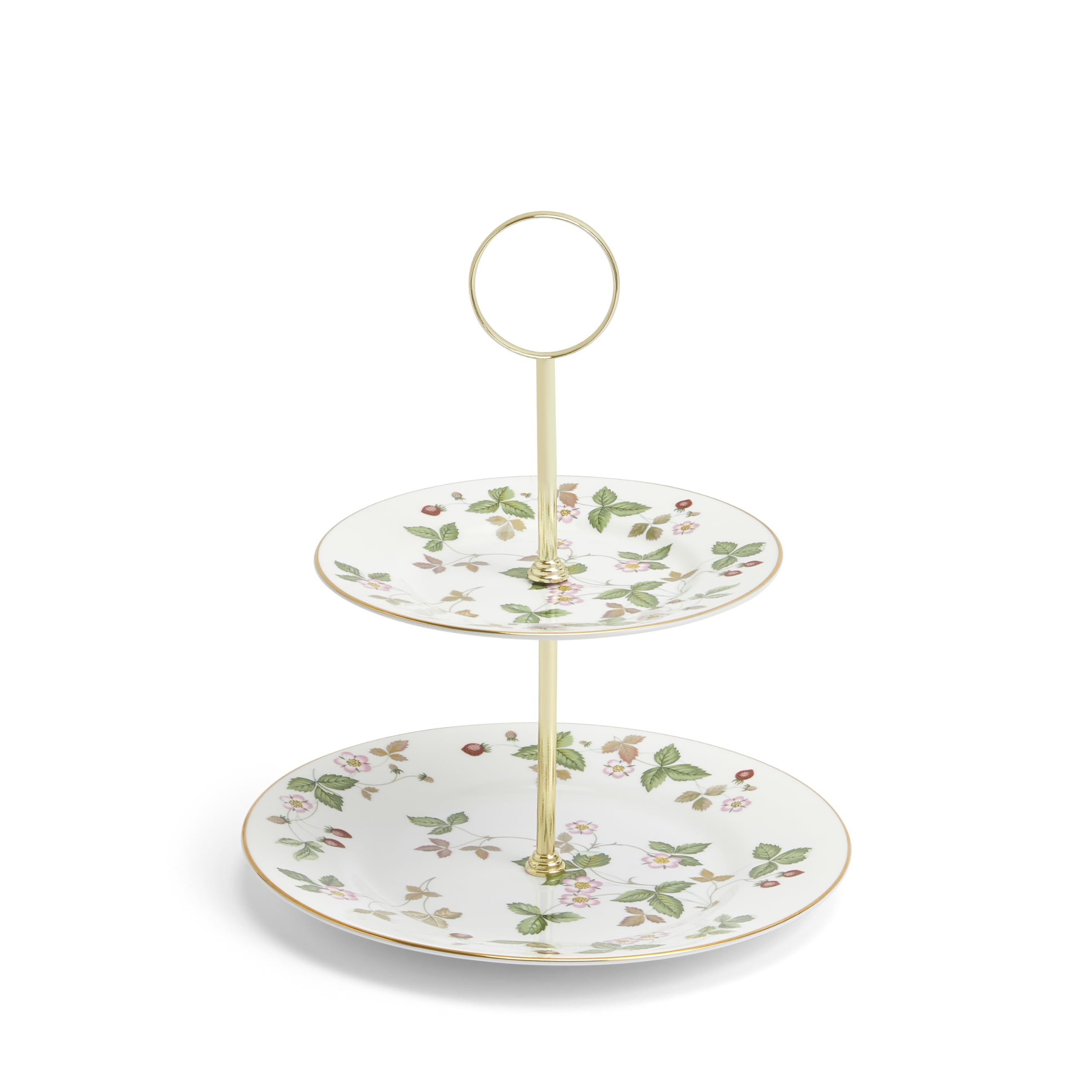 

Wedgwood Wild Strawberry Торт Весільний Номер продукту 1068909 [Офіційно імпортовано] 2-рівнева підставка, висота 23,5 см, Подарунок,