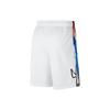 Nike Brooklyn Nets Basketball Shorts Men's White DO9649-100