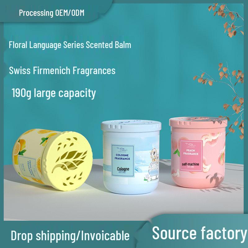 Long-Lasting Solid Aromatherapy Air Freshener for Bathroom and Home