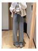 AJ12311 Luxury Yak Wool Wide-Leg Pants: Upgraded 520G Yak Wool & Acetate Silk for Ultimate Warmth & Comfort.