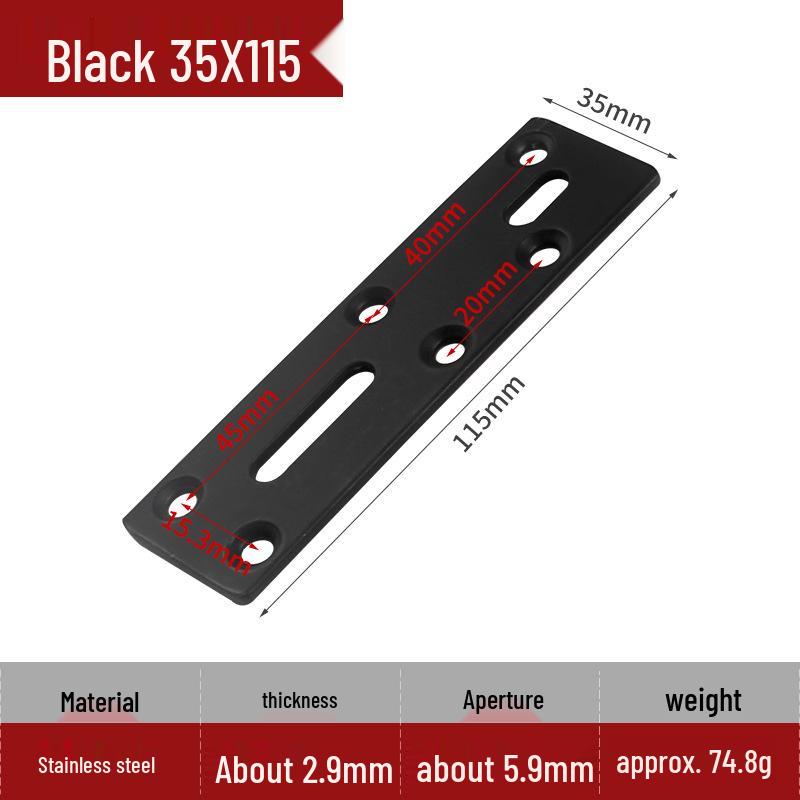 Stainless Steel Adjustable L-Shaped Load-Bearing Bracket