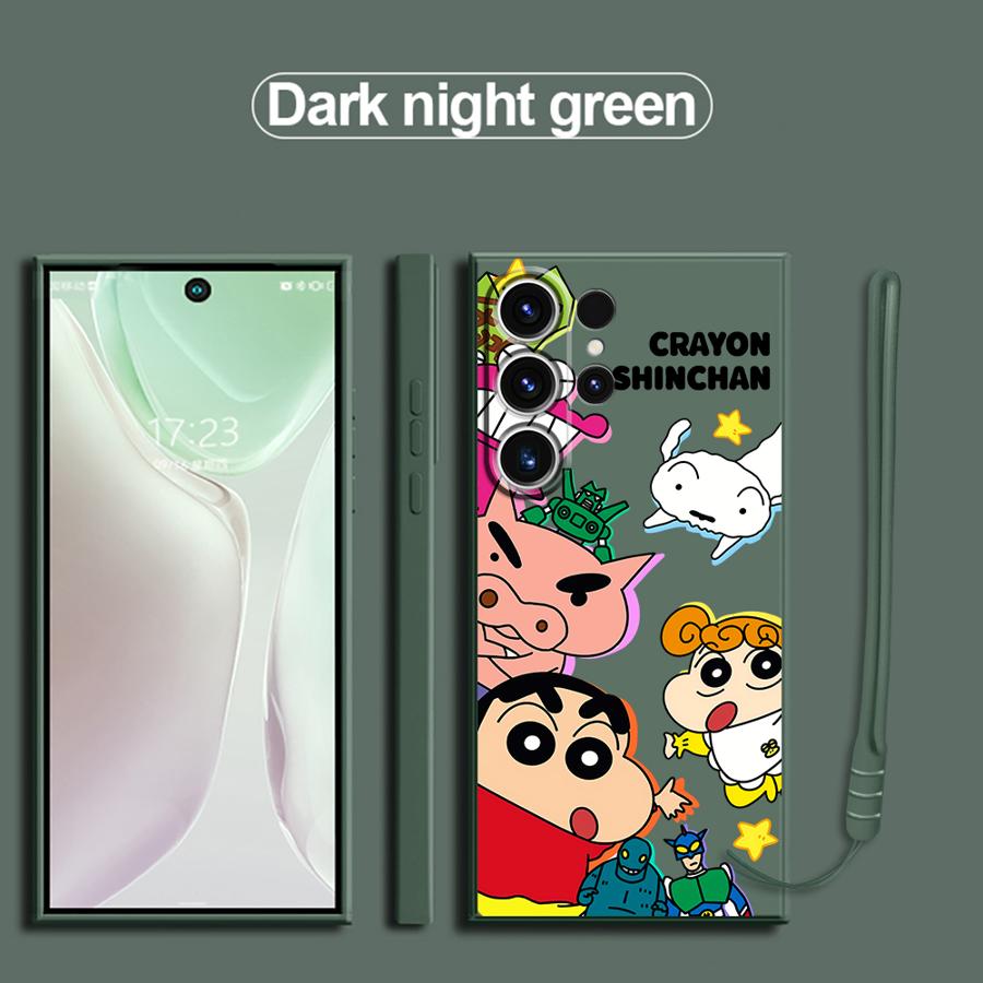 

Cartoon Fashion Shin-chan Phone Cover Case for Samsung Galaxy S25 S21 Plus Note 20 10 Ultra S23 S25Edge S22 S20 FE S24 Ultra Galaxy S20 Ultra