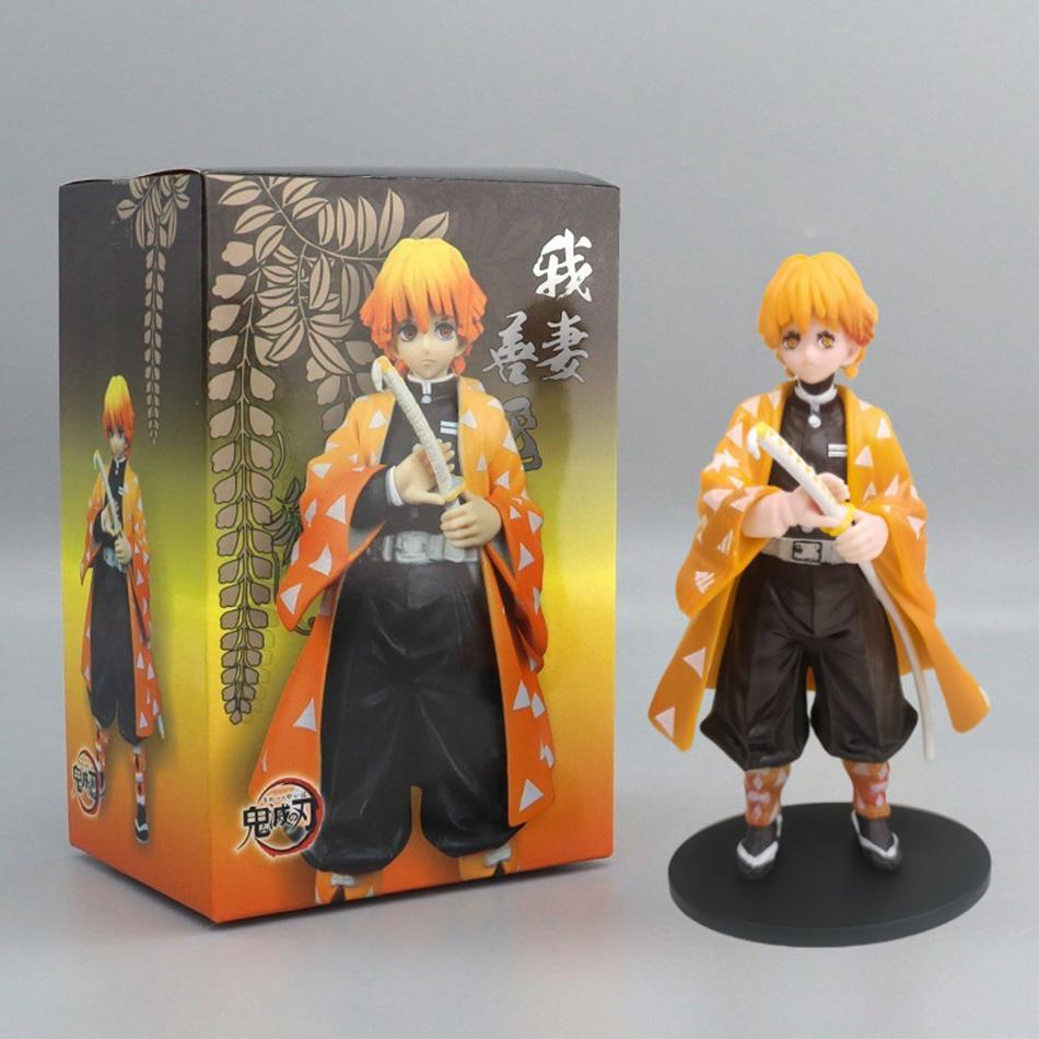 Anime Figure 10style Demon Slayer Figures Kimetsu No Yaiba Doll Tanjiro Nezuko Zenitsu Inosuke Warrior Action Figure Model Toys