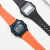 Resin Strap for Casio F-91W F-84 F-105 A158 159 AE-1200 1300 Stainless Steel Buckle Sport Waterproof TPU Replace Watch Band 18mm