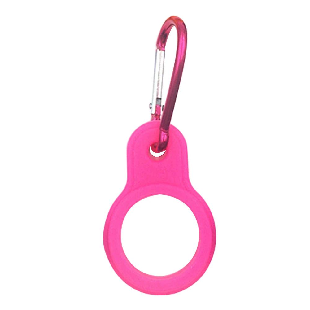 Silicone Kettle Hanging Buckle Carabiner Sports Water Bottle Holder Outdoor Camping Portable Water Bottle Hook Backpack Hanger