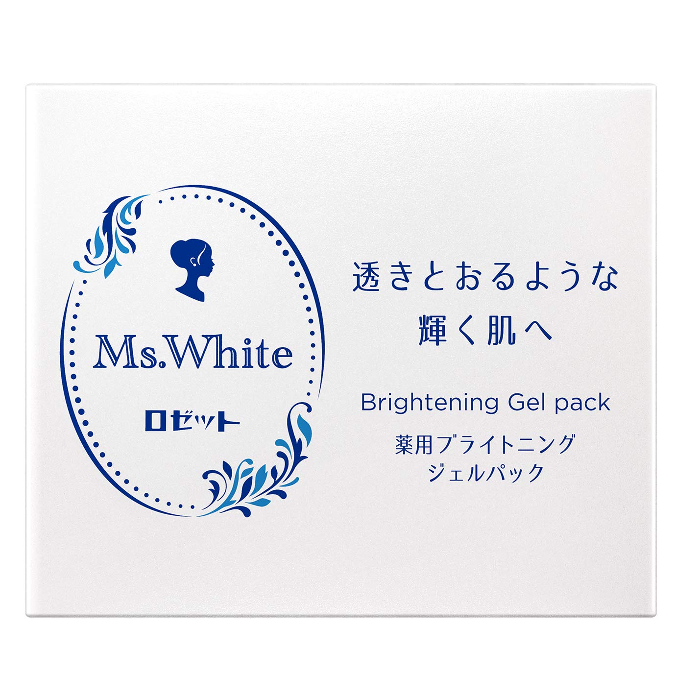 

(Quasi-drug) Rosette Ms.White Medicated Brightening Gel Pack 100g (Whitening Pack) Dry Skin
