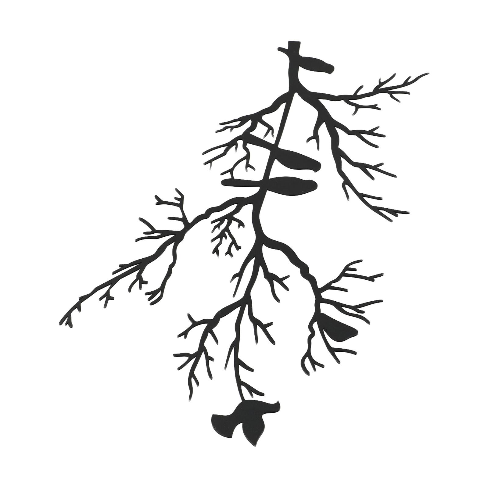 Metal Wall Art Birds On Branch Metal Bird Silhouette Wall Sculpture Wall Hanging Sign Wall Art Decor For Office Home Garden China Mainland