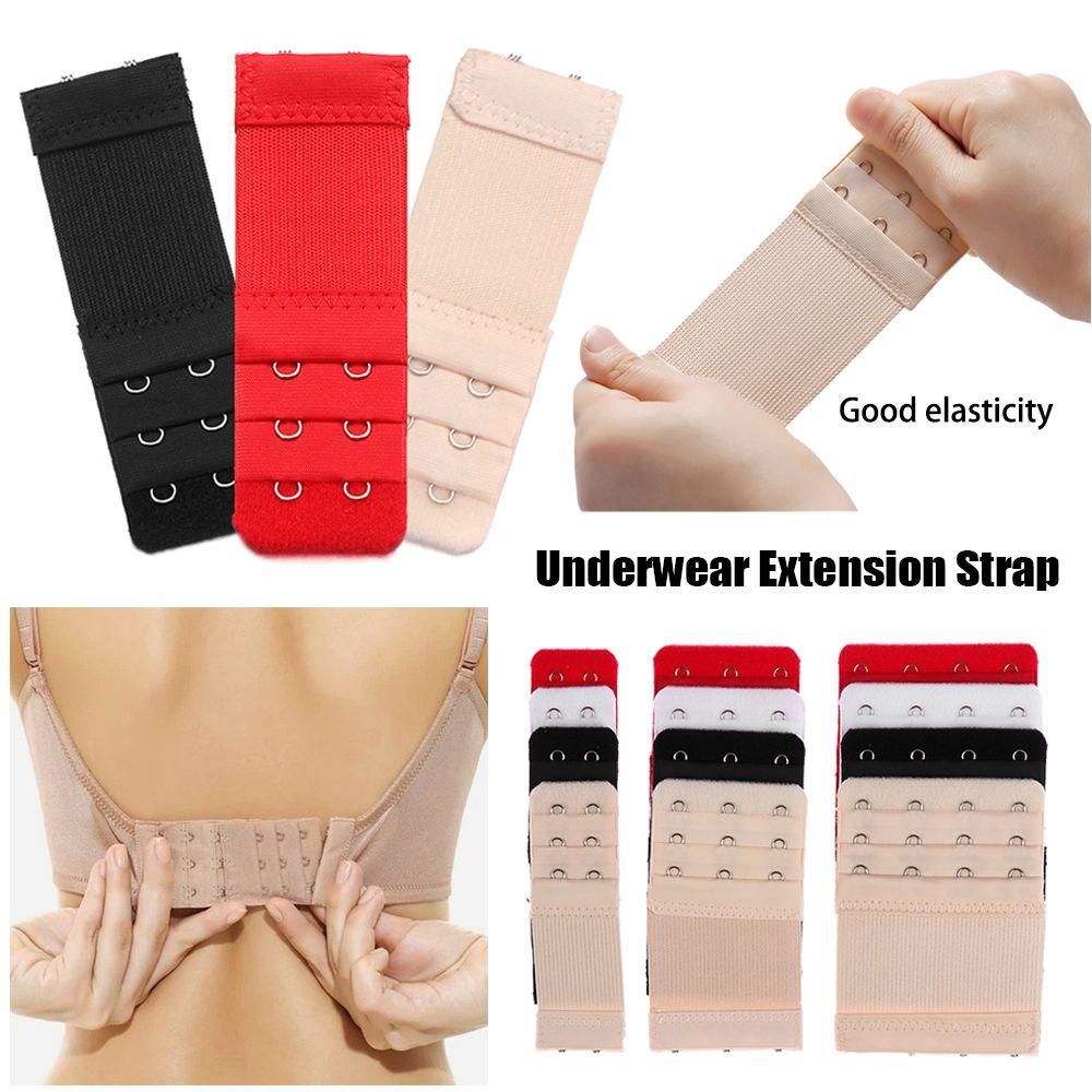 1/3Pcs Adjustable Women Bra Extender 2,3,4 Hook Brassiere Strap Buckle Bra Extension Maternity Underwear