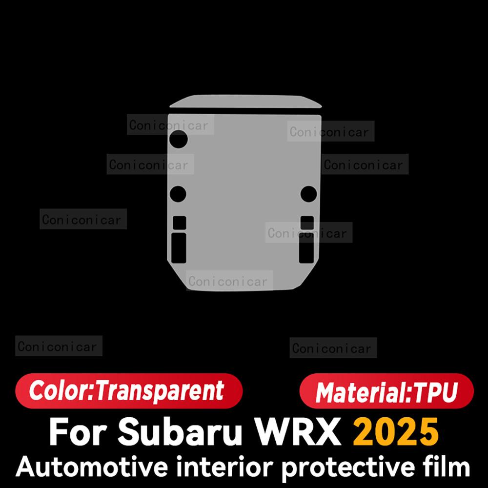 

For SUBARU WRX 2025 Car Interior Protection Anti-Scratch Film trument Center Control Navigation Screen Accessories Right rudder