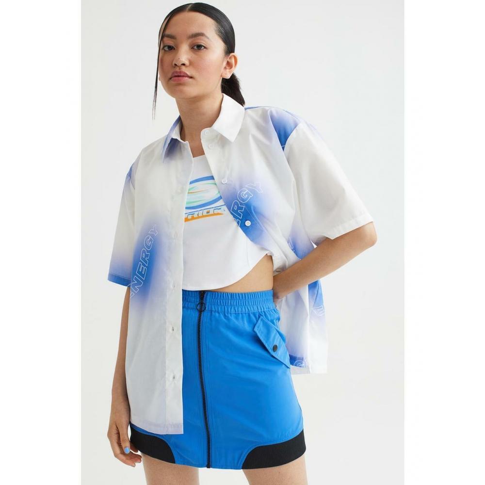 

Рубашка H&M Pattern Белая Энергия 1076826001