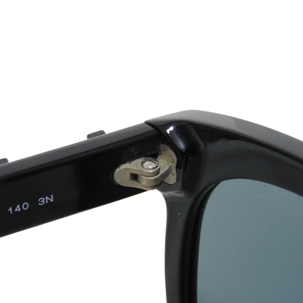 Used 10097 Fox Shape Eyewear 5315-A C501/26 7968 CC Mark COCO Mark Acetate Black Women's from Japan AUTHENTIC