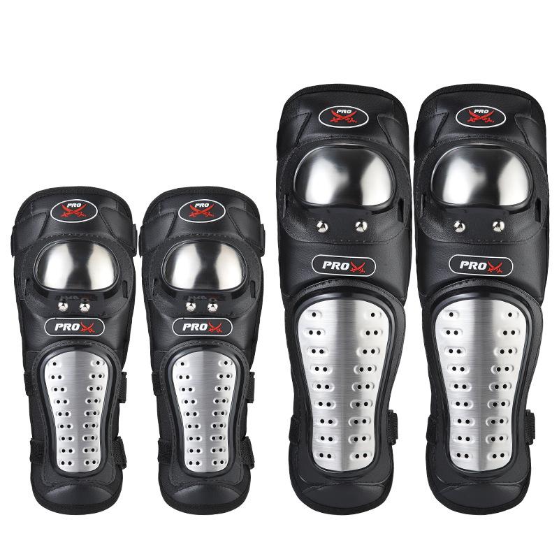 Motorcycle Protective Gear Mtb Knee Pads Elbow Pads Keep Warm Anti-fall Stainless Steel Protective Gear Motocross Accessories