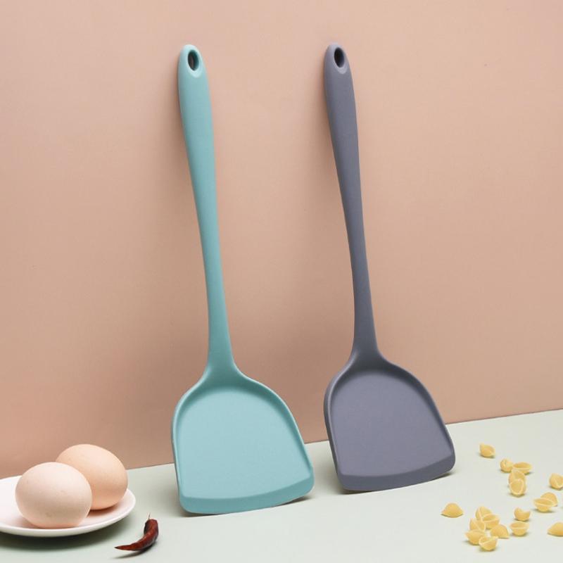 Non-Stick Pan Spatula, Kitchen-Specific Silicone Spatula, Silicone Cookware, Cooking Ladle, Food-Grade Silicone Spatula